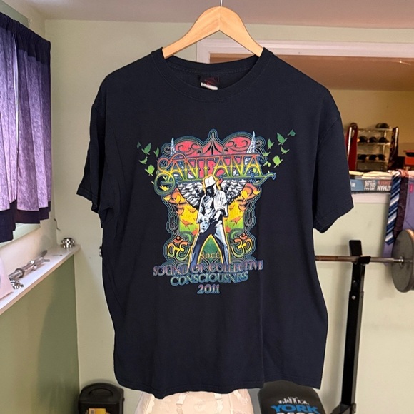 Carlos Santana Other - Santana Graphic T-Shirt, 2011 Tour